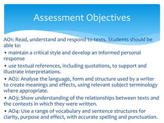 English 2015 onwards presentation | PPTX