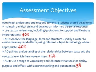 English 2015 onwards presentation | PPTX