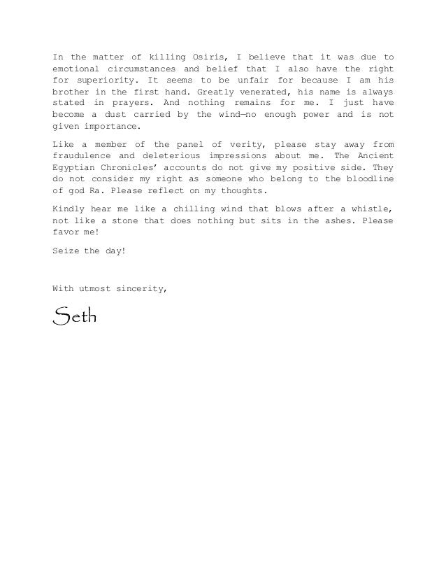 English Letter To The Future Reader