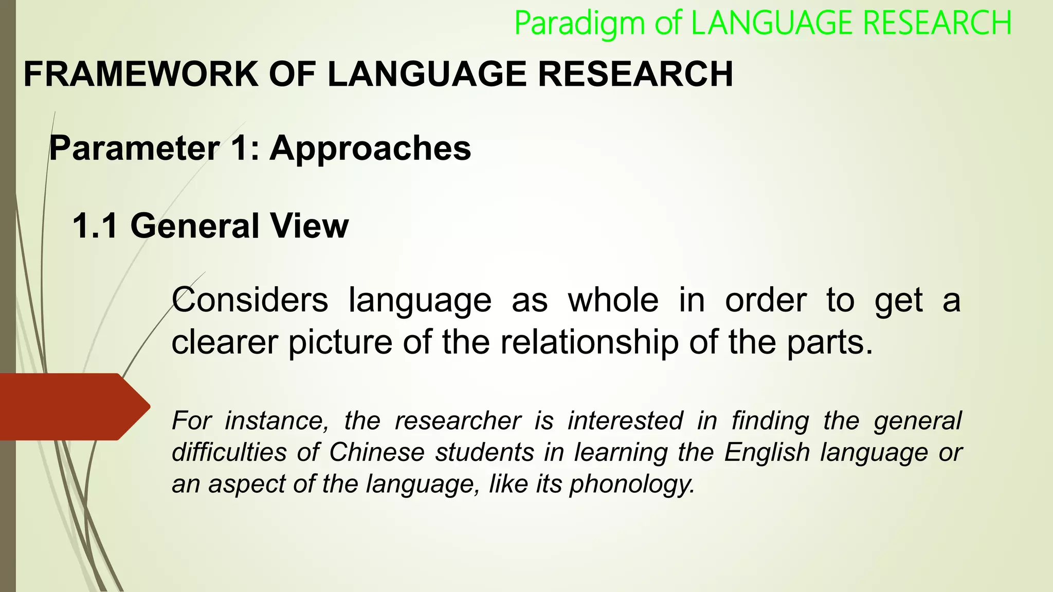 English 23 language research | PPTX