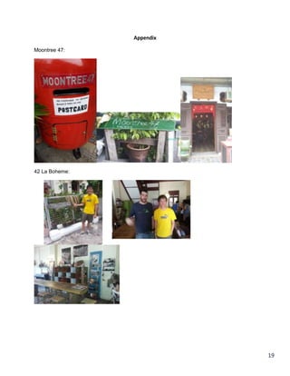 19
Appendix
Moontree 47:
42 La Boheme:
 