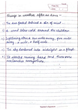 ICSE English Literature Class X Handwritten Notes | PDF