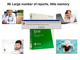 Large number of reports, little memory#6
 
