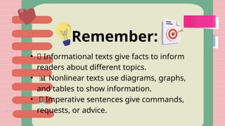 Informational Text English Grade 3 Quarter 1 | PPTX