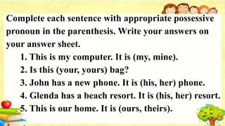 English 3- Possesive Pronouns.pptx