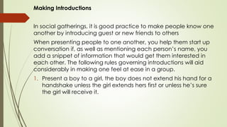 The Art of Conversation | PPTX