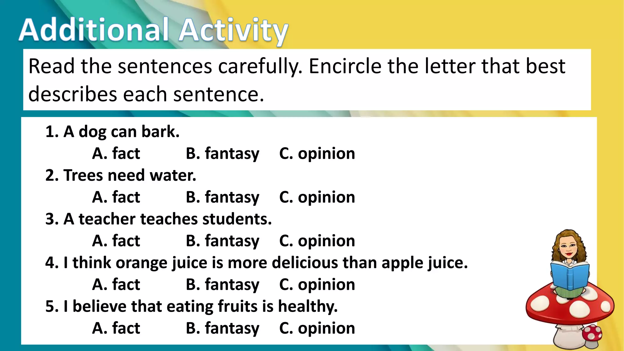 ENGLISH 3 QUARTER 2 WEEK 7 Distinguishing Fact from Opinion (1).pptx