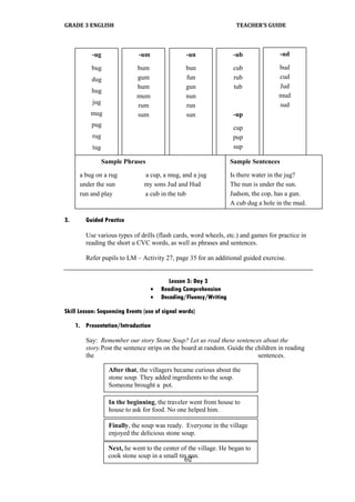 English 3 tg quarter 1 | PDF