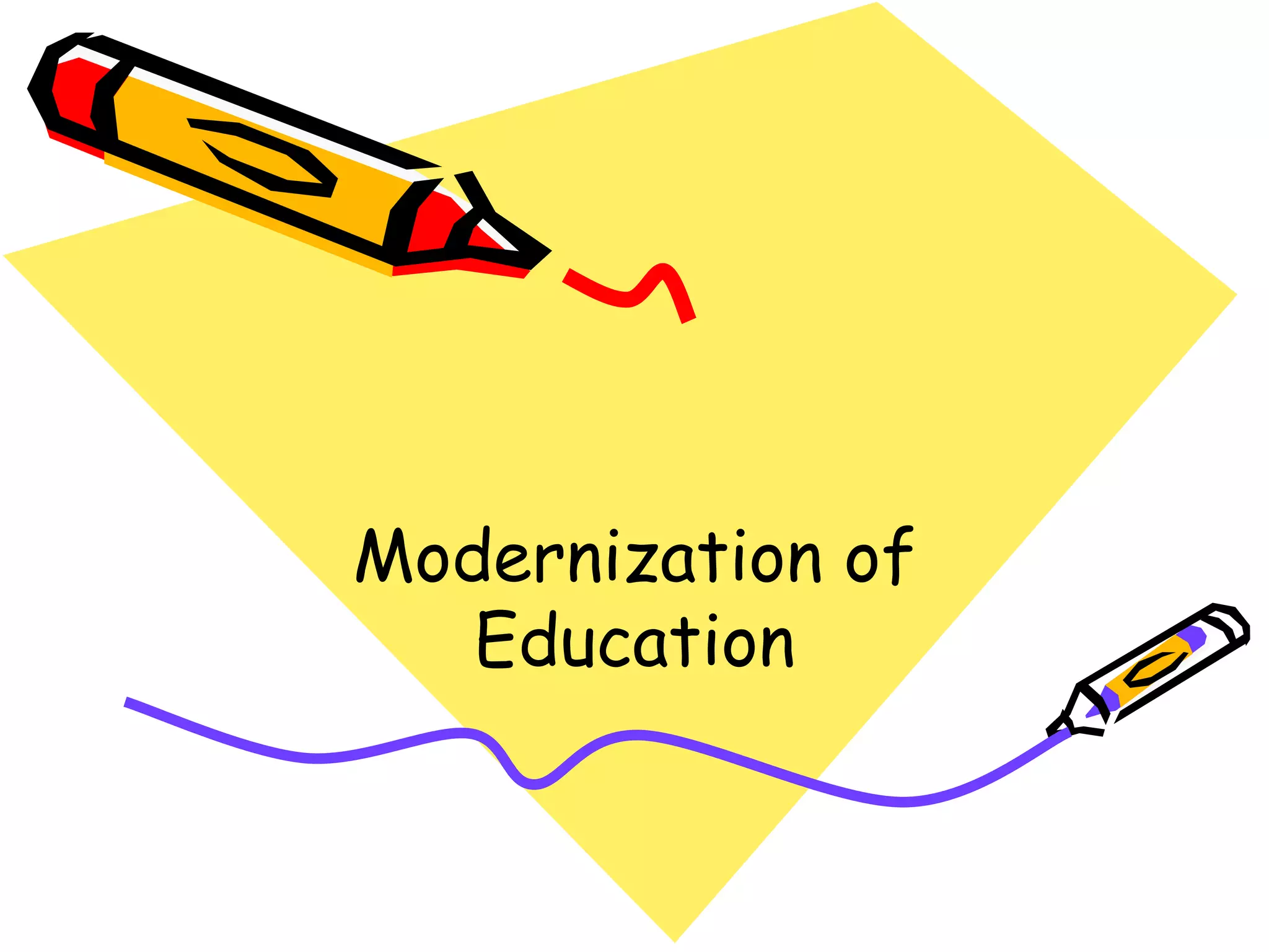Modernization of Education 