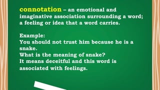 English4 Q1 Week3 PPT MATATAG - Use words with literal and implied ...