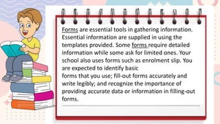 Write All Forms ENGLISH 5 Q1 WEEK FILLING OUT FORMS.pptx