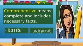 ENGLISH 6-UNIT 3- LESSON 1. in english 6