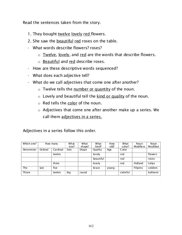 English 6 dlp 47 using adjective in series