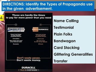 ENGLISH 6 PPT Q3 W2 - Detect biases and propaganda devices used by ...