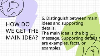 Evaluating and Understanding Expository Essays: Main Idea and ...