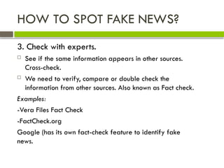 Factcheck Report Example ENGLISH7-Determining-the-Truthfulness-and-Accuracy-of-the-Material.pptx