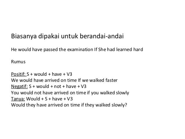 English 7 Past Future