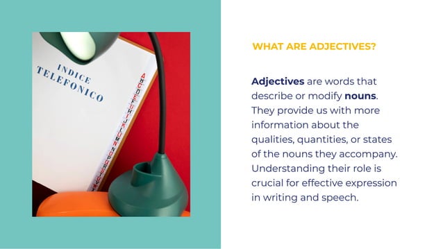 Adjectives Lecture In English 7 For Students Pdf Ppt