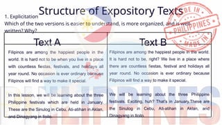 Expository Methods to Develop a Paragraph | PPTX