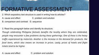 Expository Methods to Develop a Paragraph | PPTX