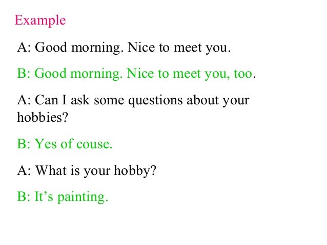 what is your hobby