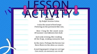 LESSON
ACTIVITY
 