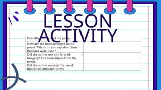 LESSON
ACTIVITY
 