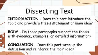 Disecting Paragraph English 8 Q2 Wk4.pptx (COPY 3) POWERPOINT | PPTX