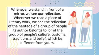 English Week 3 Quarter 3 Analyzing Literature as a Mirror | PPTX