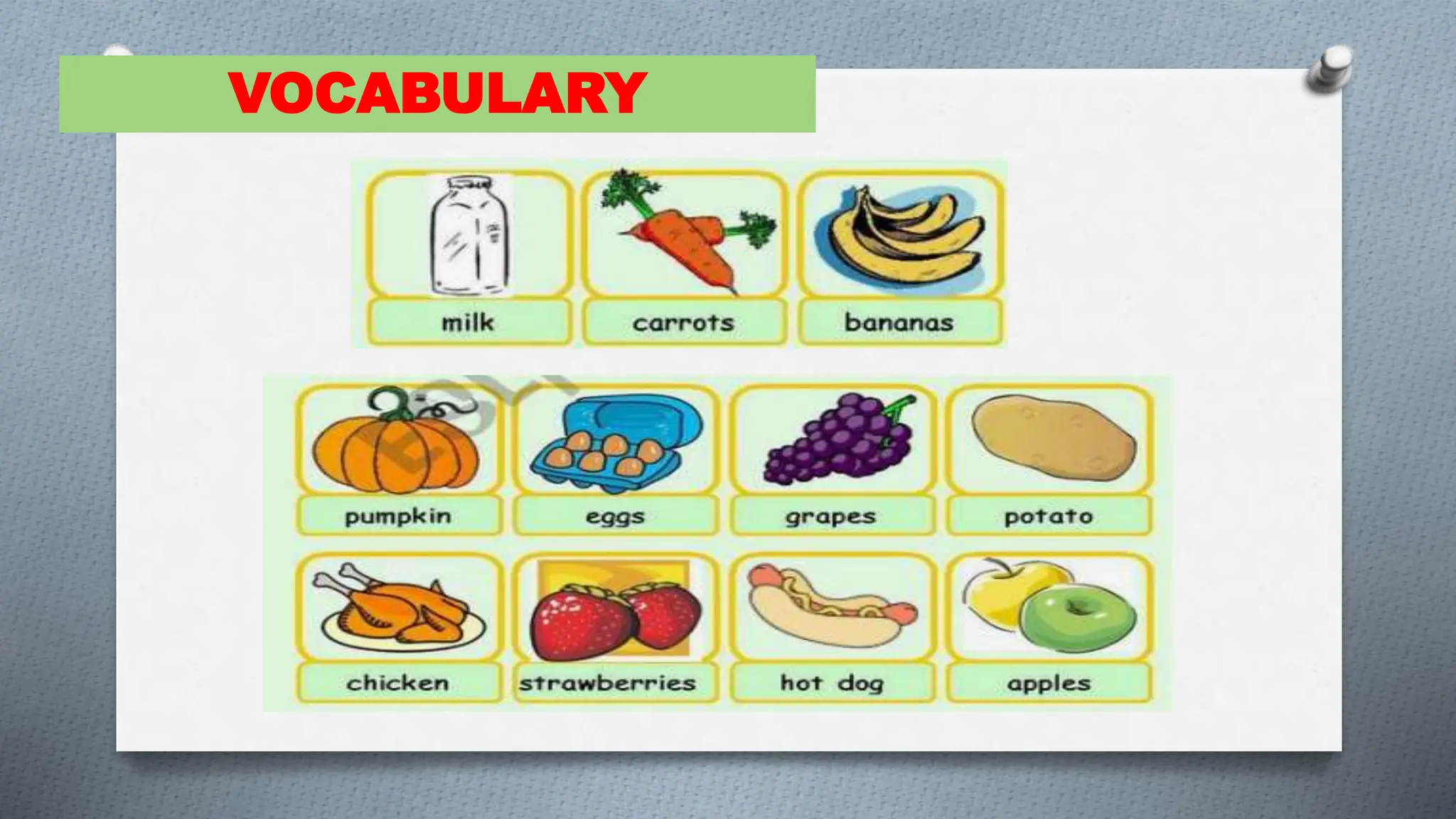 clase de comida saludable y no saludable clase de ingles | PPTX