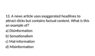 eng relevance and truthfulness of ideas | PPTX
