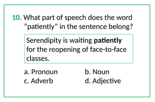 English 9_Diagnostic Test QUARTER 1.pptx