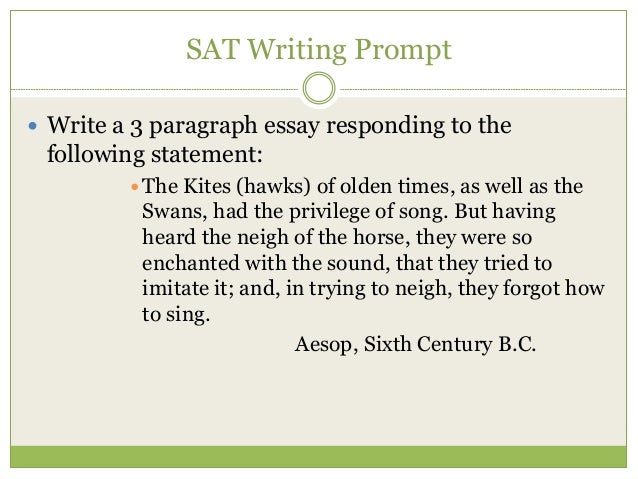 Sat Essay 5 Paragraphs