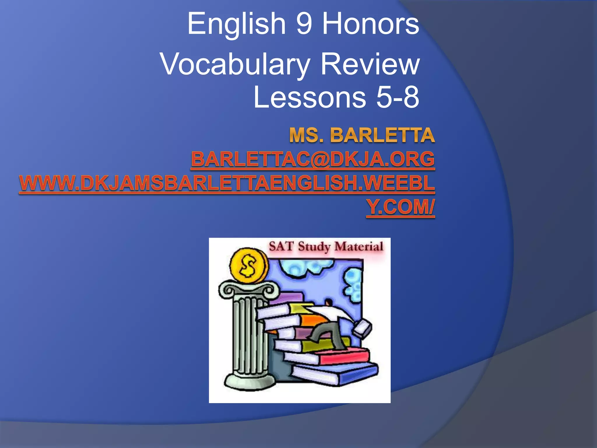 english-9-h-vocab-5-8-ppt