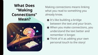 English 9 – Making Connections in Reading | PPTX
