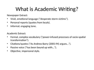 English Academic Writing Workshop, how to write better.pptx
