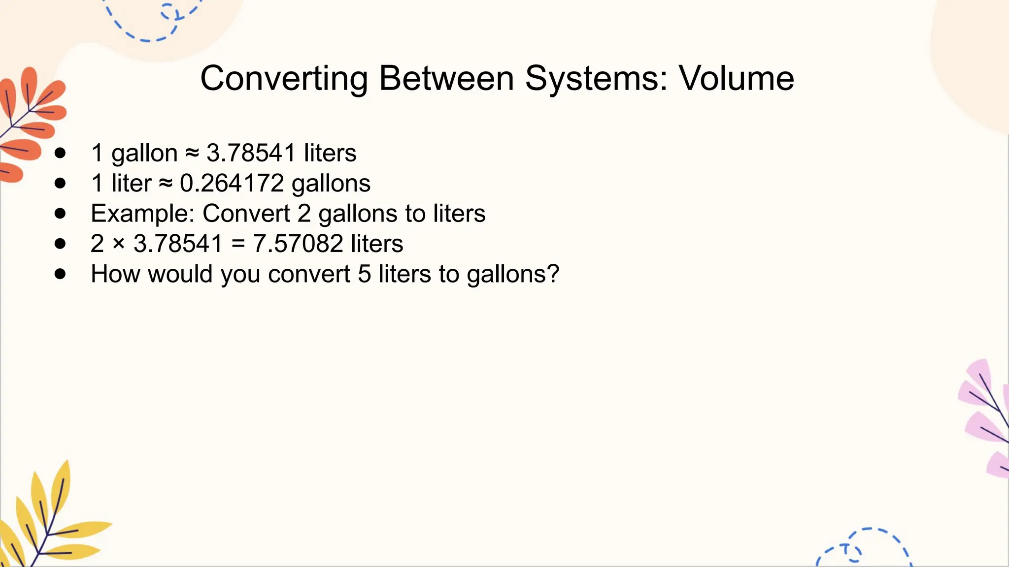 English and Metric Systems Measurement, Problem Solving, and ...
