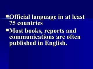English and the african identity | PPT