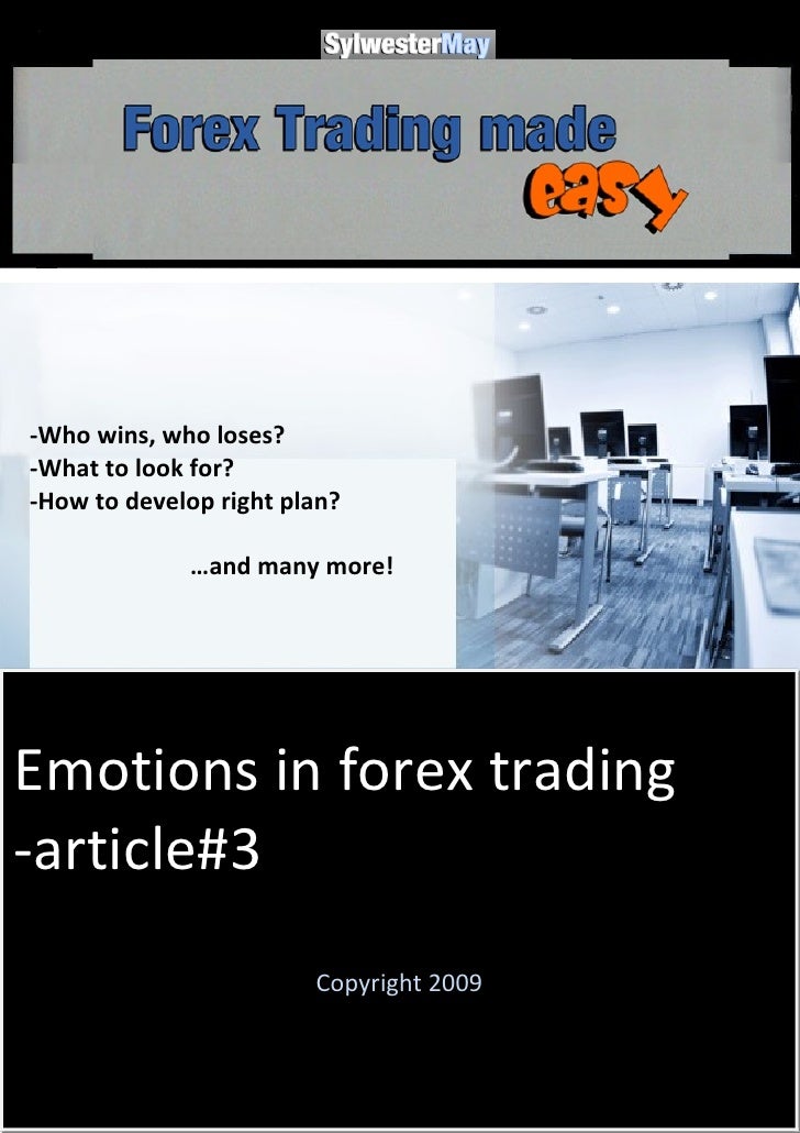 Articles on forex market