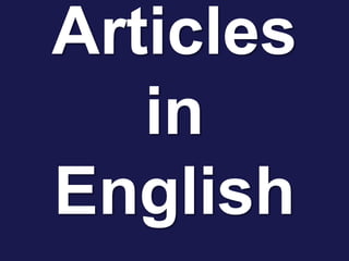 Articles inEnglish 