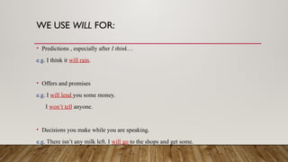 Will Say Examples English as Second Language ( 7 ).pptx