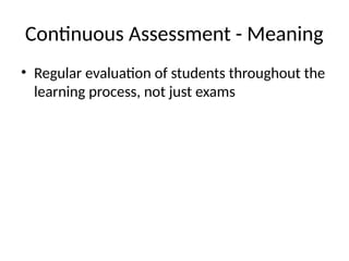 Comprehensive Guide to Portfolio and Continuous Assessment in English ...