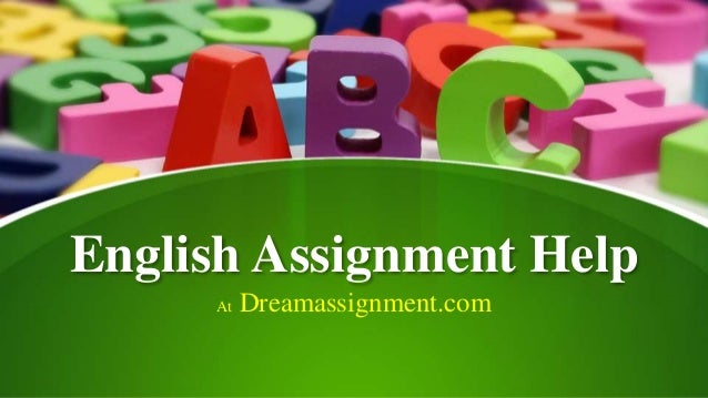 English Assignment Help