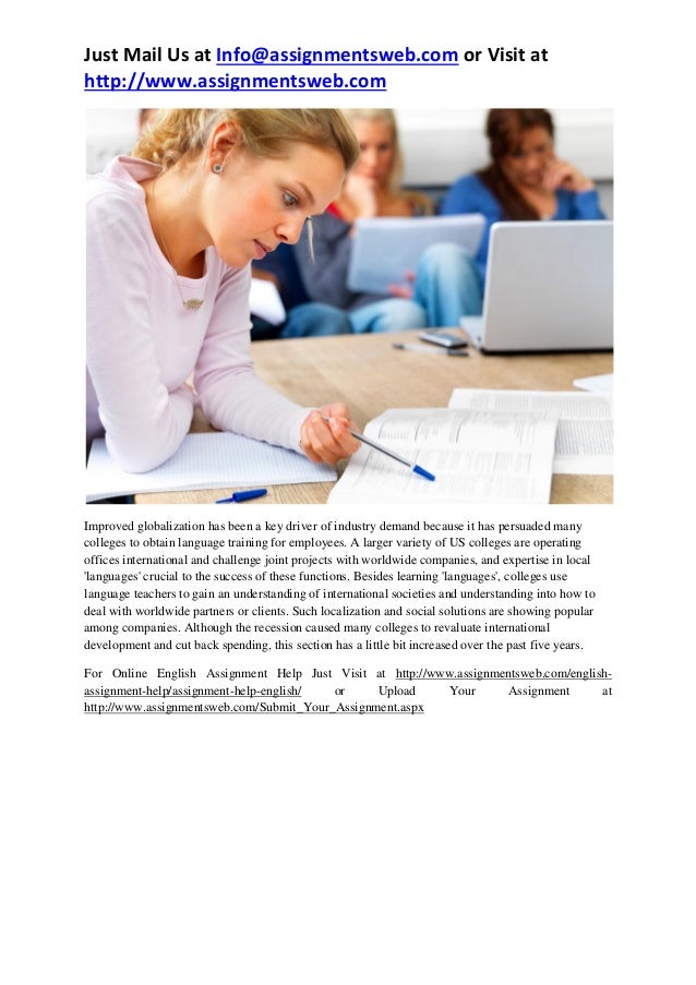 online english assignment help