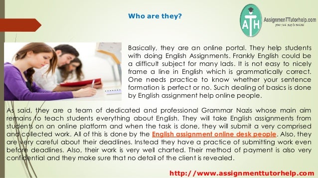 online english assignment help