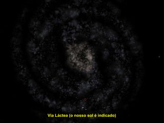 Via Láctea (o nosso sol é indicado)‏ 