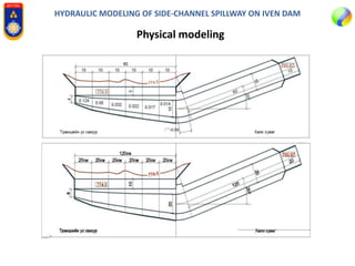 HYDRAULIC MODELING OF SIDE-CHANNEL SPILLWAY ON IVEN DAM
Physical modeling
 