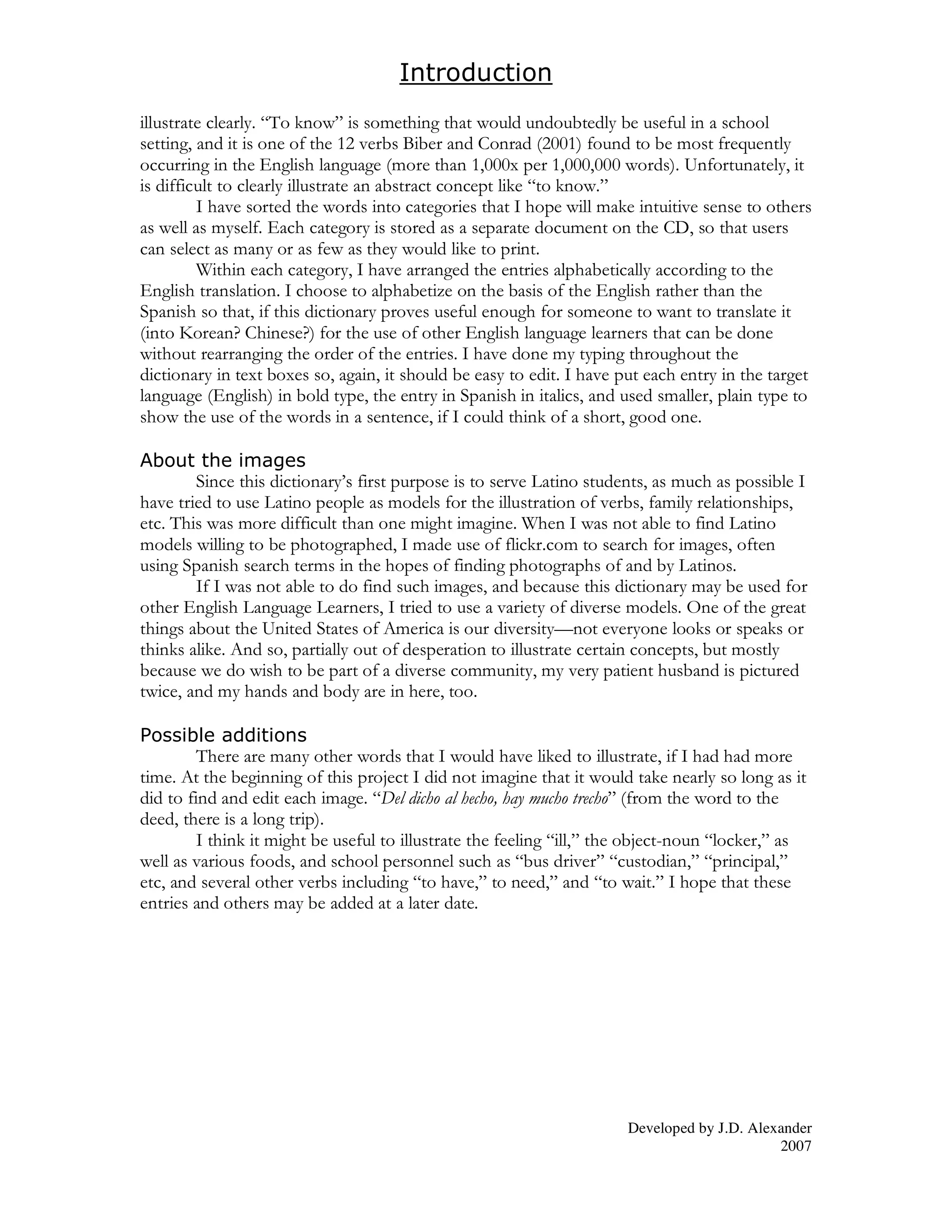 English book spanish - picture dictionary | PDF