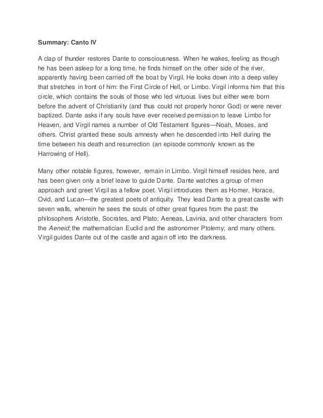 ️ Dantes inferno summary by canto. Inferno Canto 1 Summary & Analysis