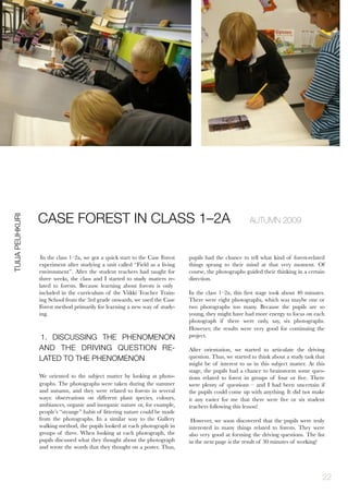 Case Forest pedagogy | PDF